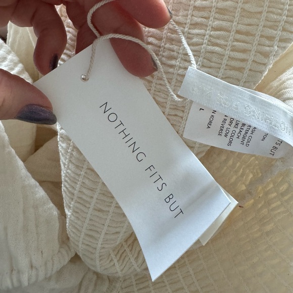 Nothing fits but - Yuki Dress Eggshell - Picture 2 of 5